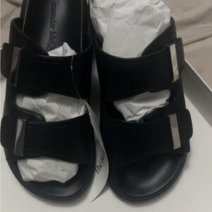 Alexander McQueen Black Sandals